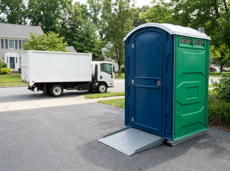 ADA Wheelchair-Accessible Portable Toilet in Deltona, FL